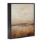 Stupell Industries Calm Abstract Landscape Neutrals Black Framed Giclee Art, design by Creative Studio